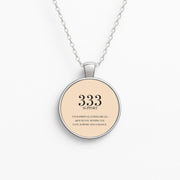 333 - Angel Numbers Necklace 1