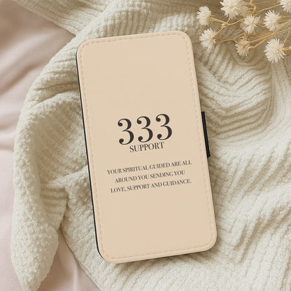 333 - Angel Numbers Wallet Phone Case