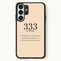 333 - Angel Numbers Phone Case for Galaxy S26 Ultra