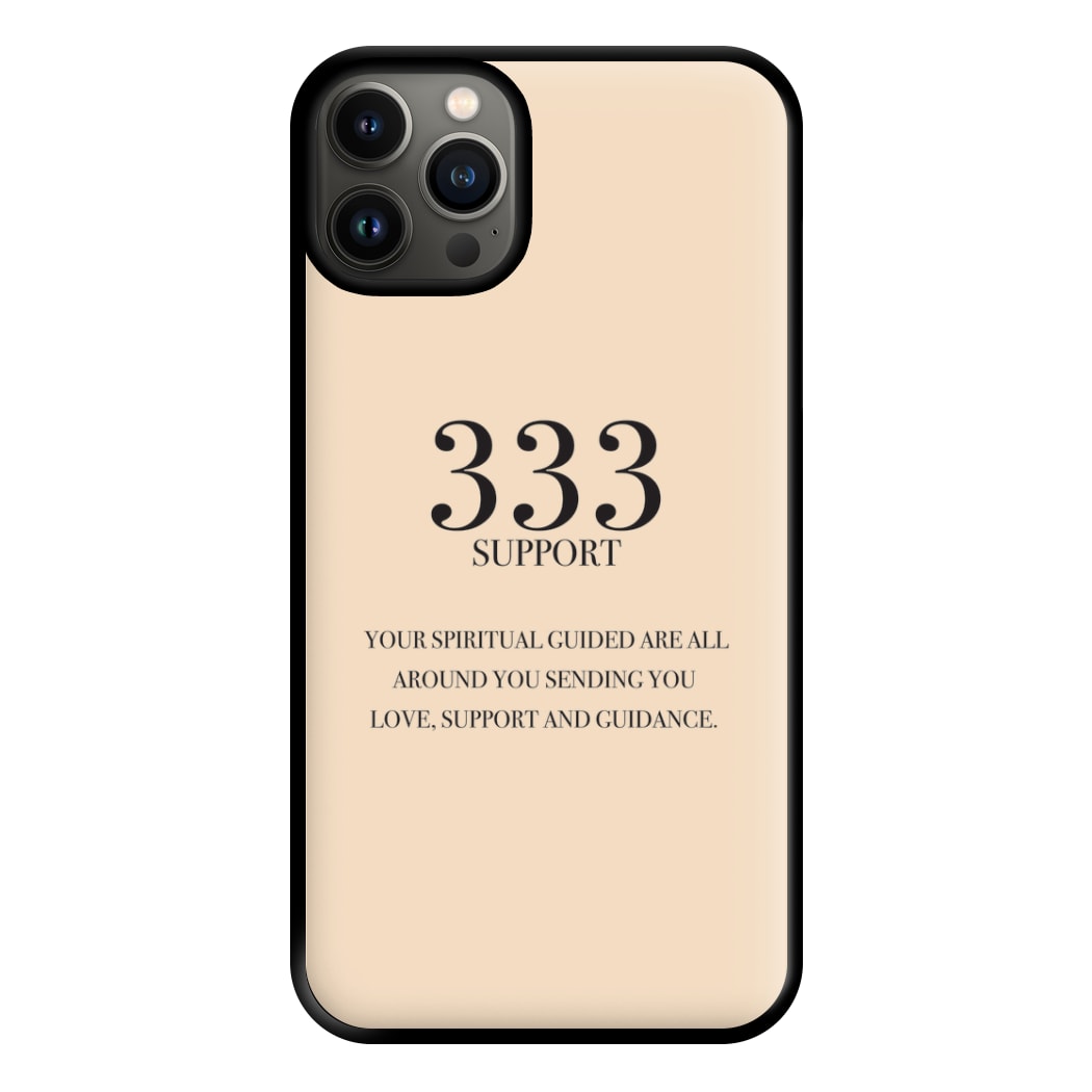 333 - Angel Numbers Phone Case for iPhone 13