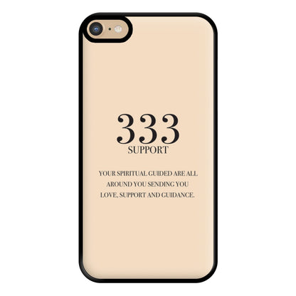 333 - Angel Numbers Phone Case for iPhone 6 Plus / 7 Plus / 8 Plus