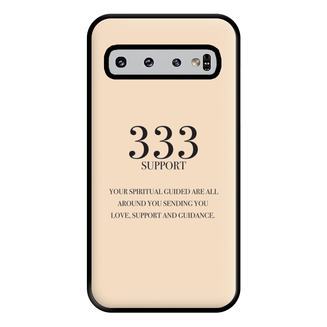 333 - Angel Numbers Phone Case for Galaxy S10 Plus