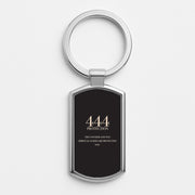 444 - Angel Numbers Luxury Keyring 1
