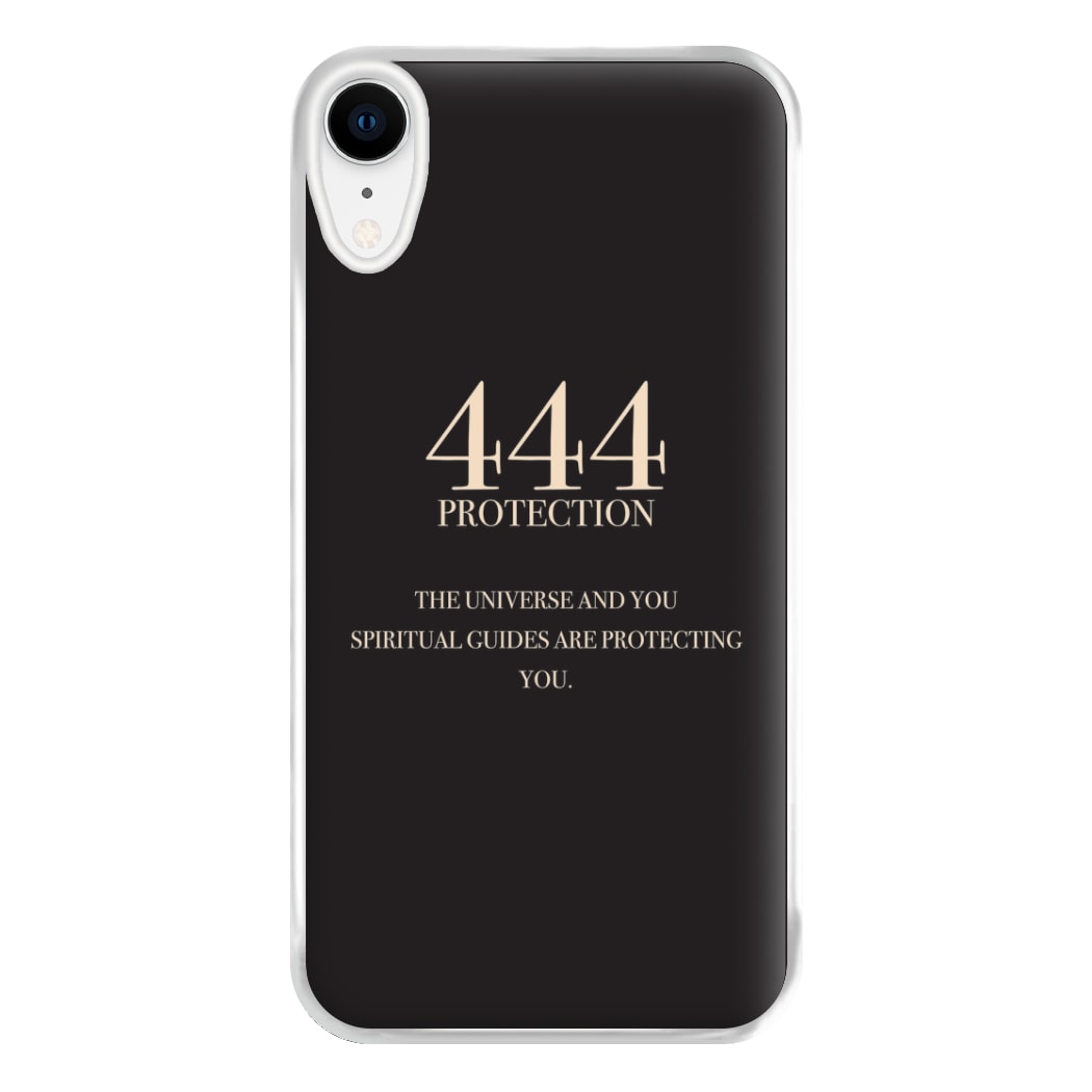 444 - Angel Numbers Phone Case for iPhone XR