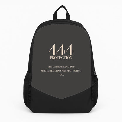 444 - Angel Numbers Large Backpack