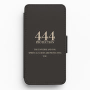 444 - Angel Numbers Flip / Wallet Phone Case 1