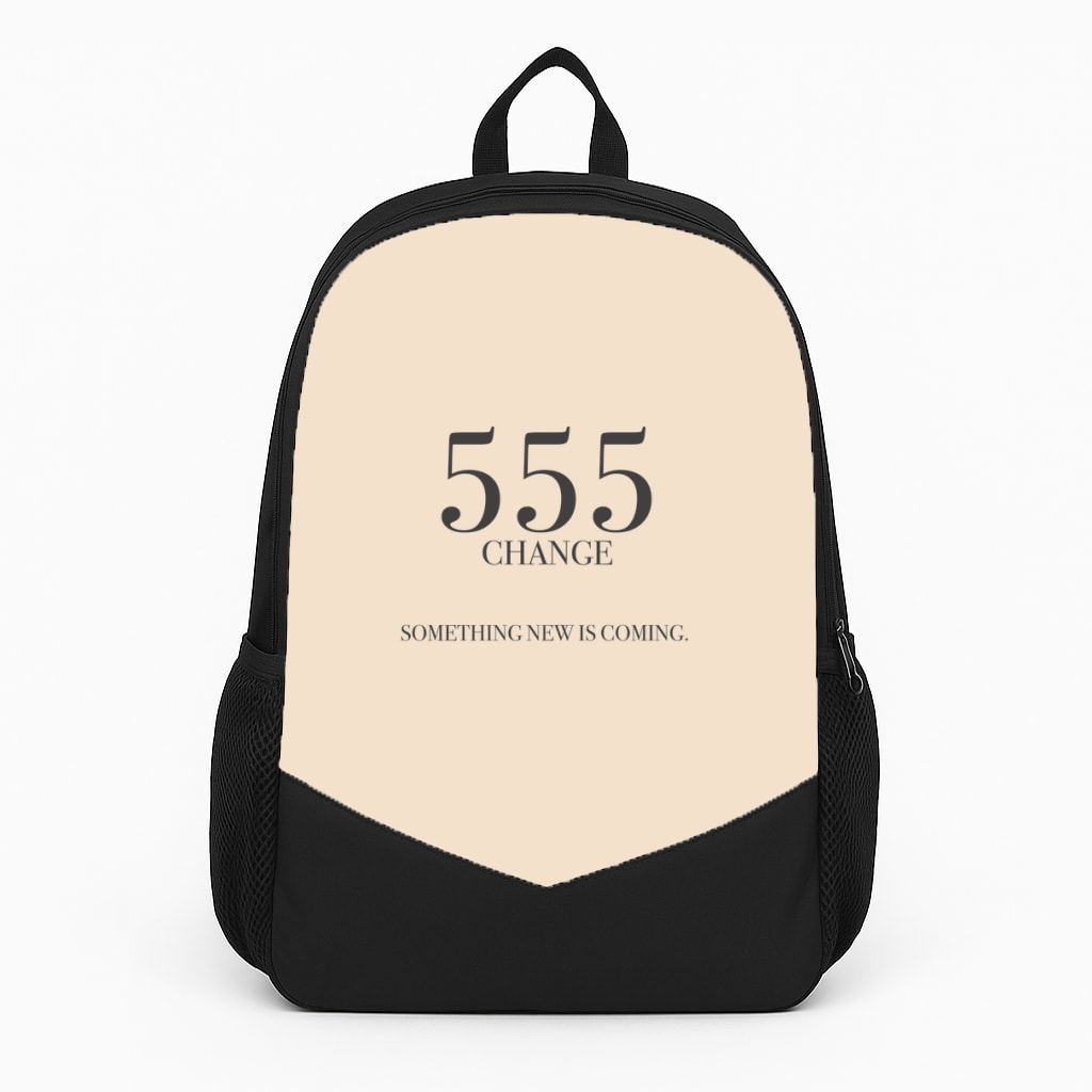 555 - Angel Numbers Large Backpack