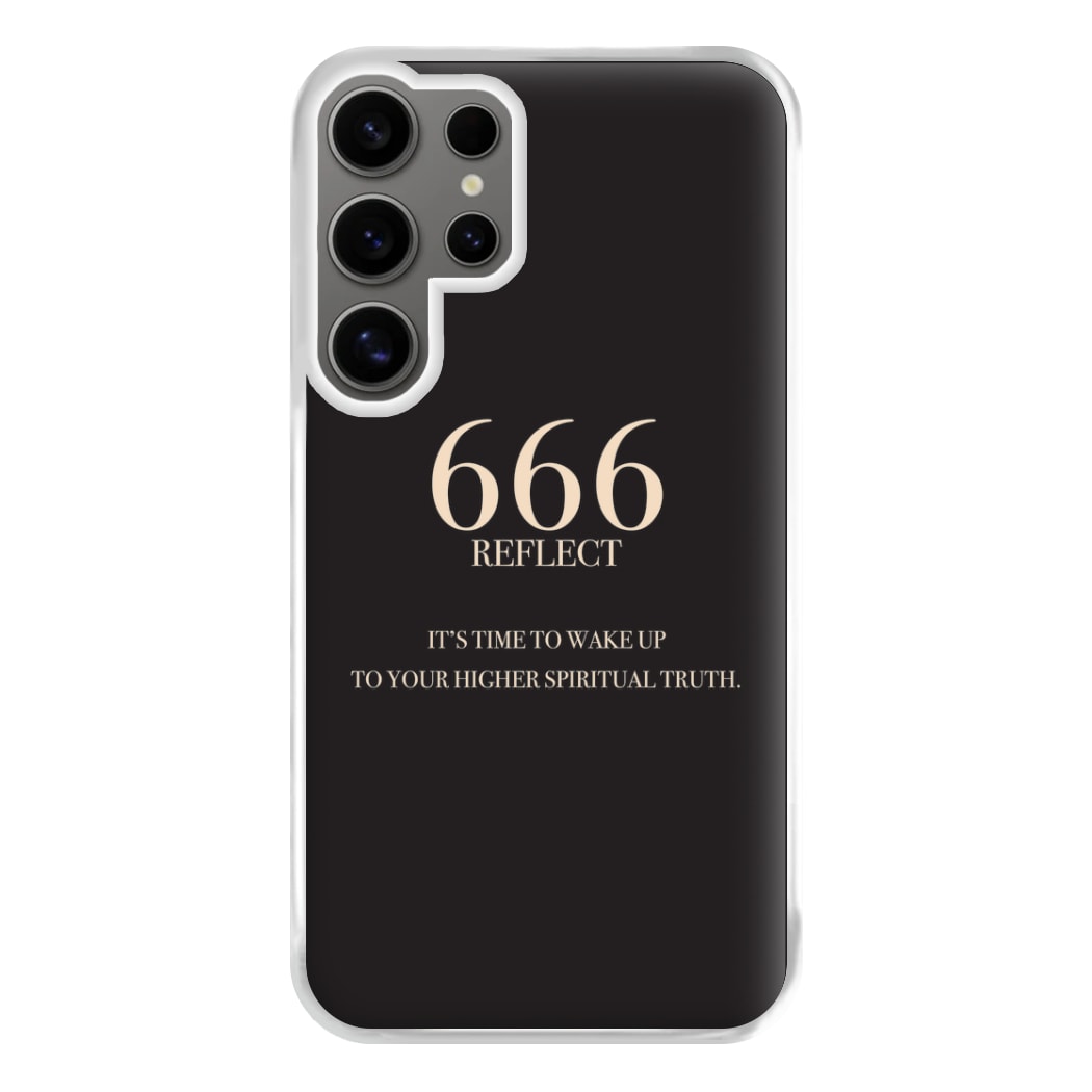 666 - Angel Numbers Phone Case for Galaxy S24 Ultra