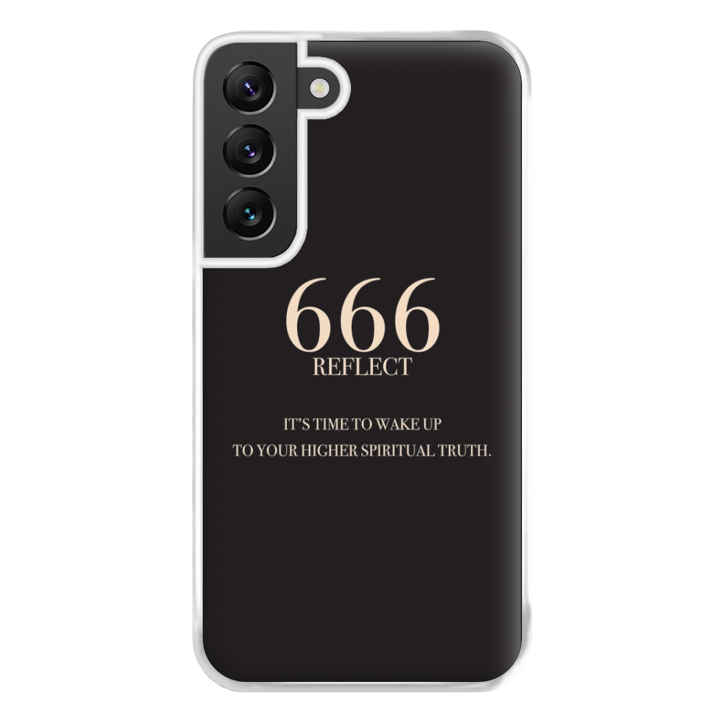 666 - Angel Numbers Phone Case for Galaxy S22 Plus