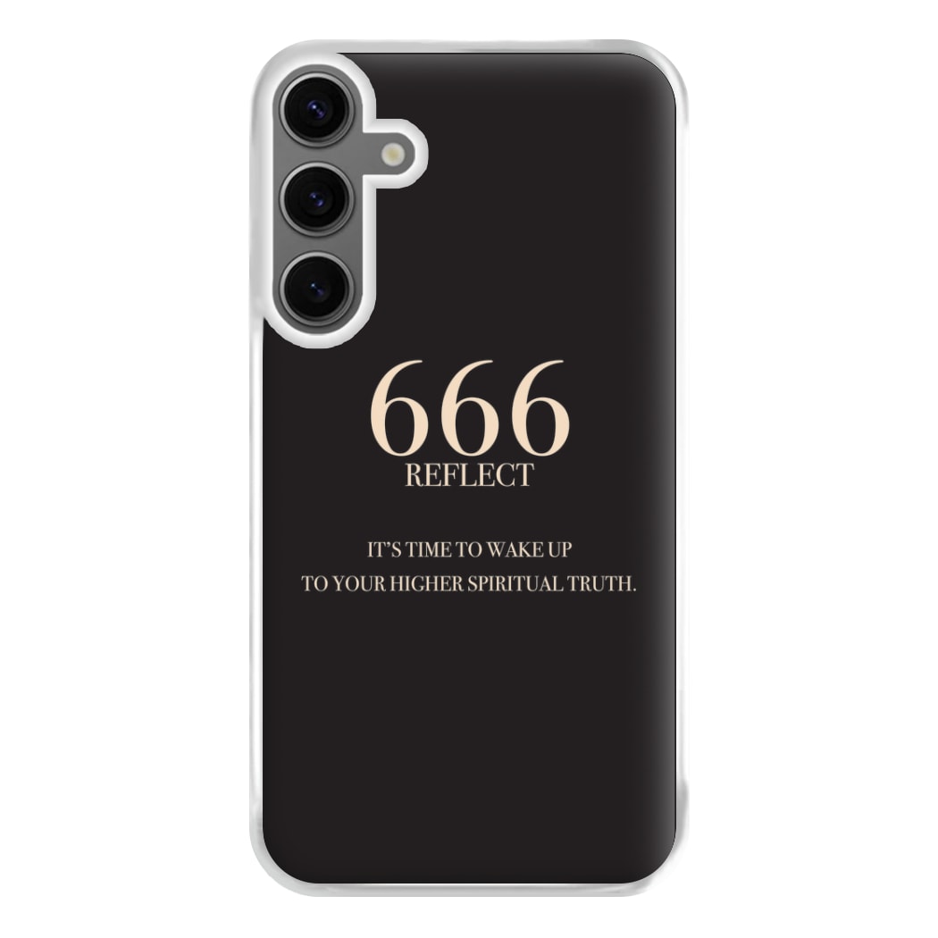 666 - Angel Numbers Phone Case for Galaxy S24FE