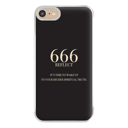 666 - Angel Numbers Phone Case for iPhone 6 / 7 / 8 / SE