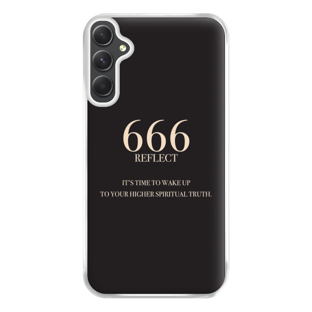 666 - Angel Numbers Phone Case for Galaxy A54