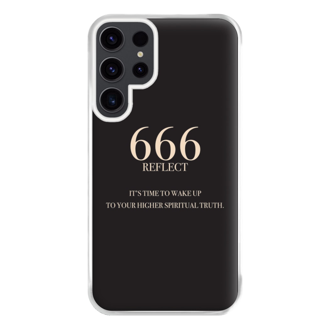 666 - Angel Numbers Phone Case for Galaxy S23 Ultra