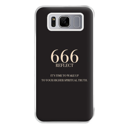 666 - Angel Numbers Phone Case for Galaxy S8 Plus