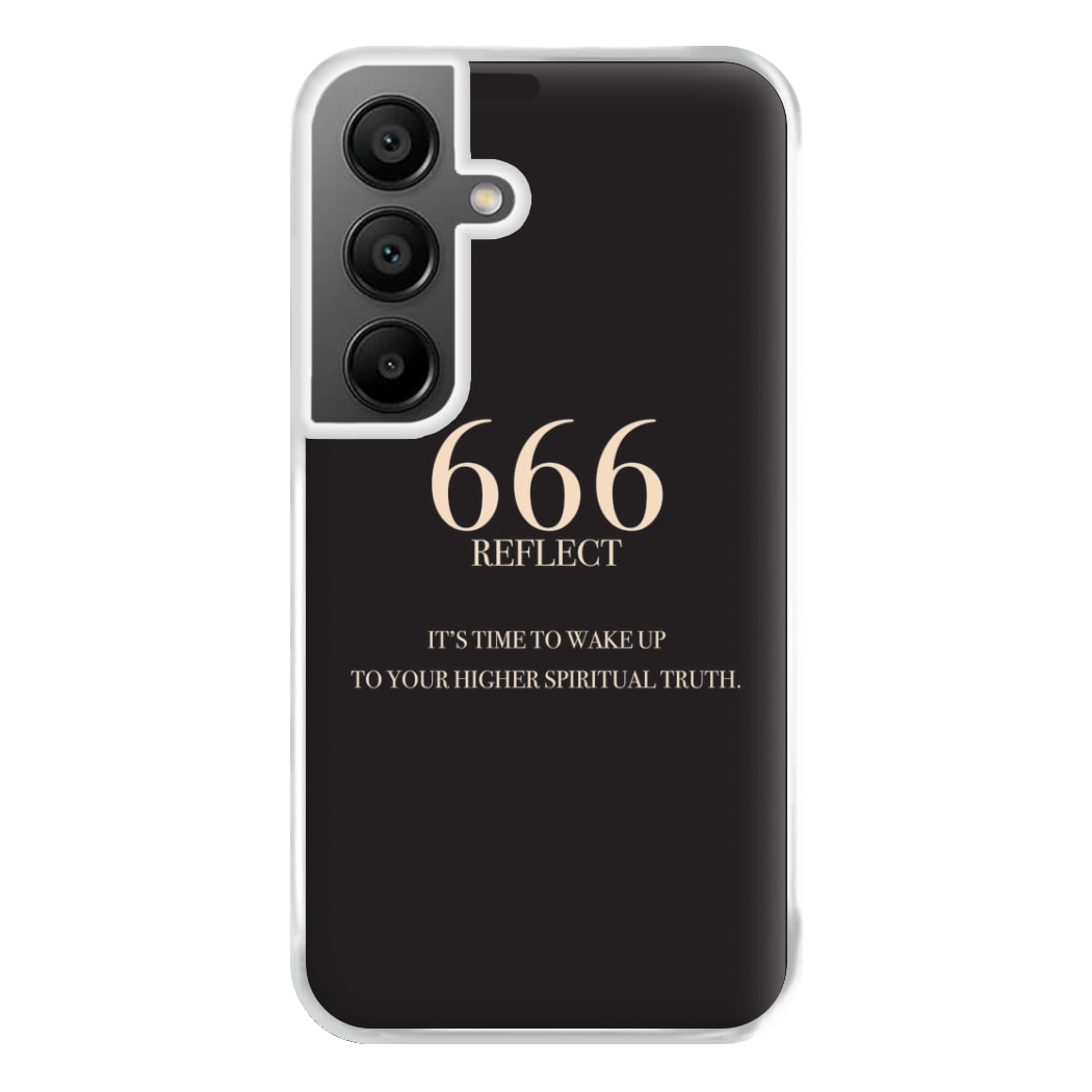 666 - Angel Numbers Phone Case for Galaxy A55