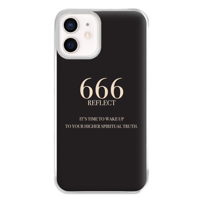 666 - Angel Numbers Phone Case for iPhone 13 Mini