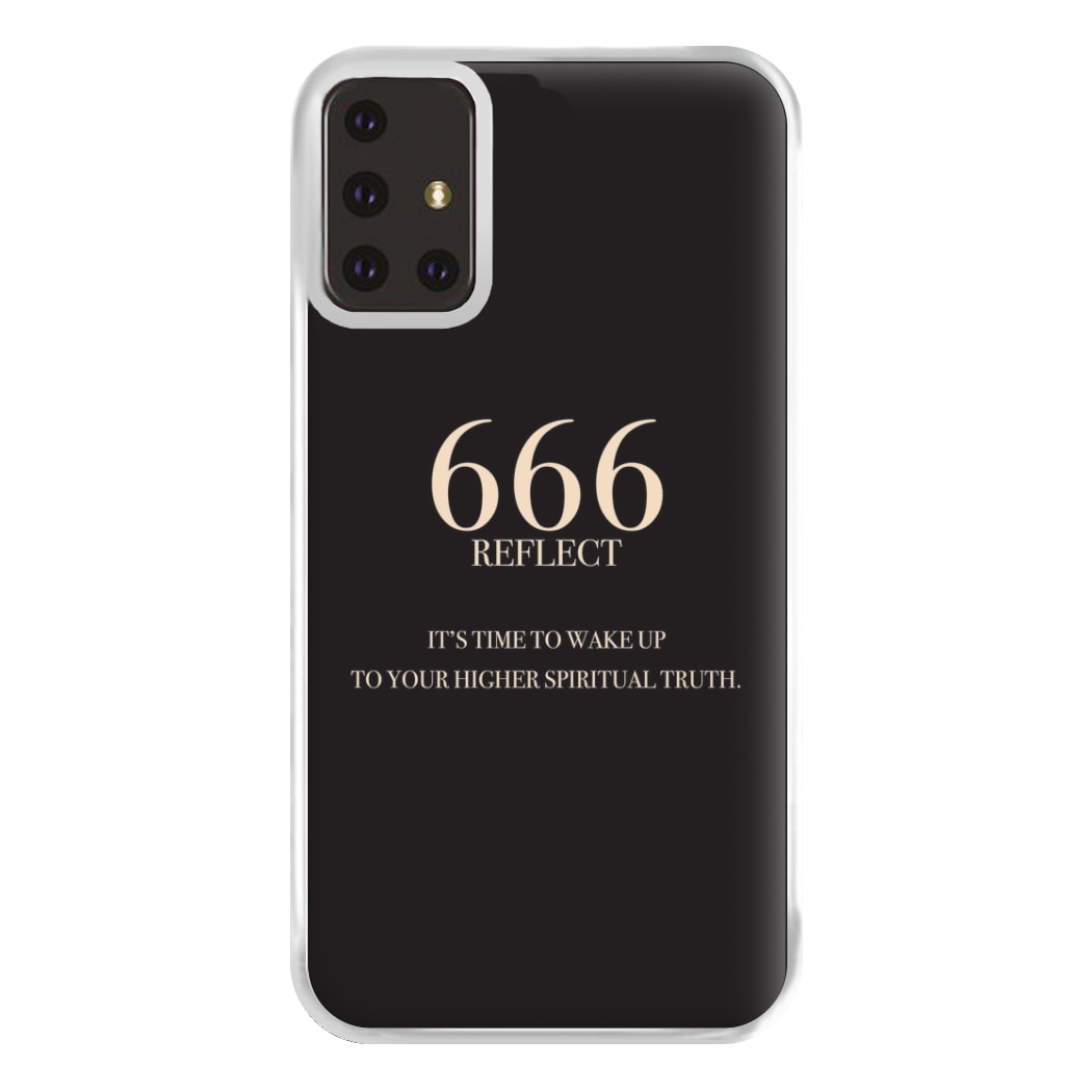 666 - Angel Numbers Phone Case for Galaxy A71