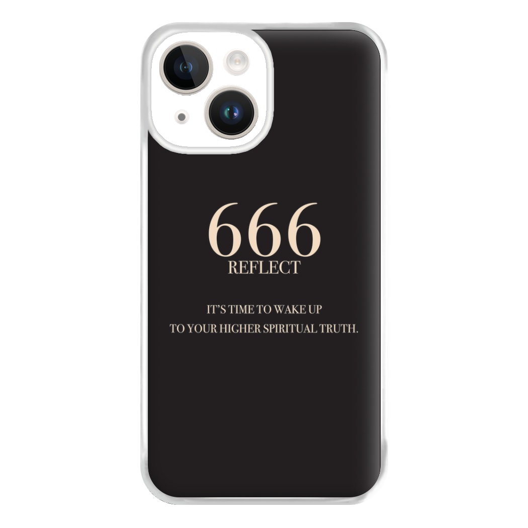 666 - Angel Numbers Phone Case for iPhone 14