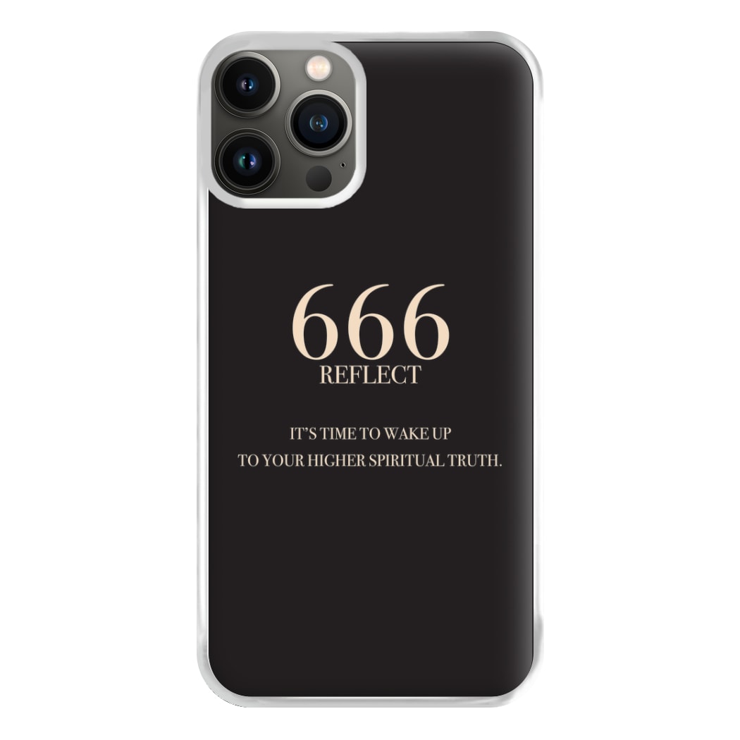 666 - Angel Numbers Phone Case for iPhone 13 Pro Max