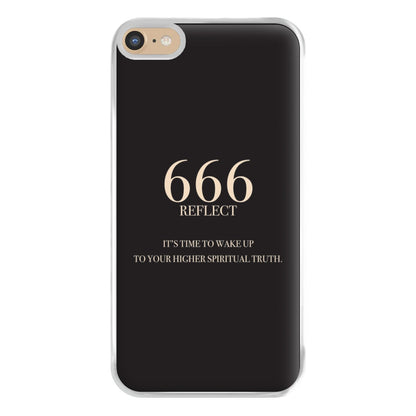 666 - Angel Numbers Phone Case for iPhone 6 Plus / 7 Plus / 8 Plus