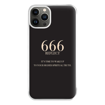 666 - Angel Numbers Phone Case for iPhone 13