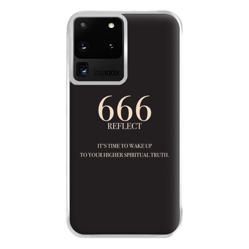 666 - Angel Numbers Phone Case for Galaxy S20 Ultra