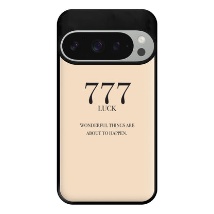 777 - Angel Numbers Phone Case for Google Pixel 9 Pro XL