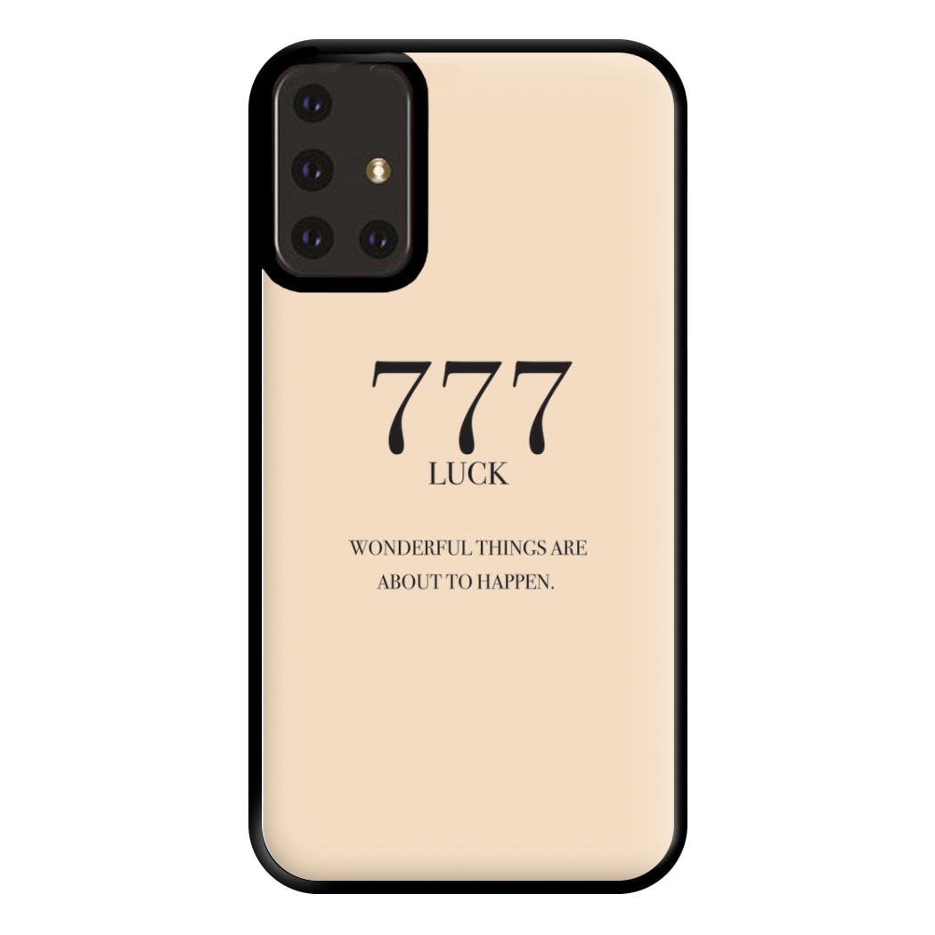 777 - Angel Numbers Phone Case for Galaxy A71