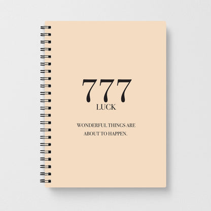 777 - Angel Numbers Notebook