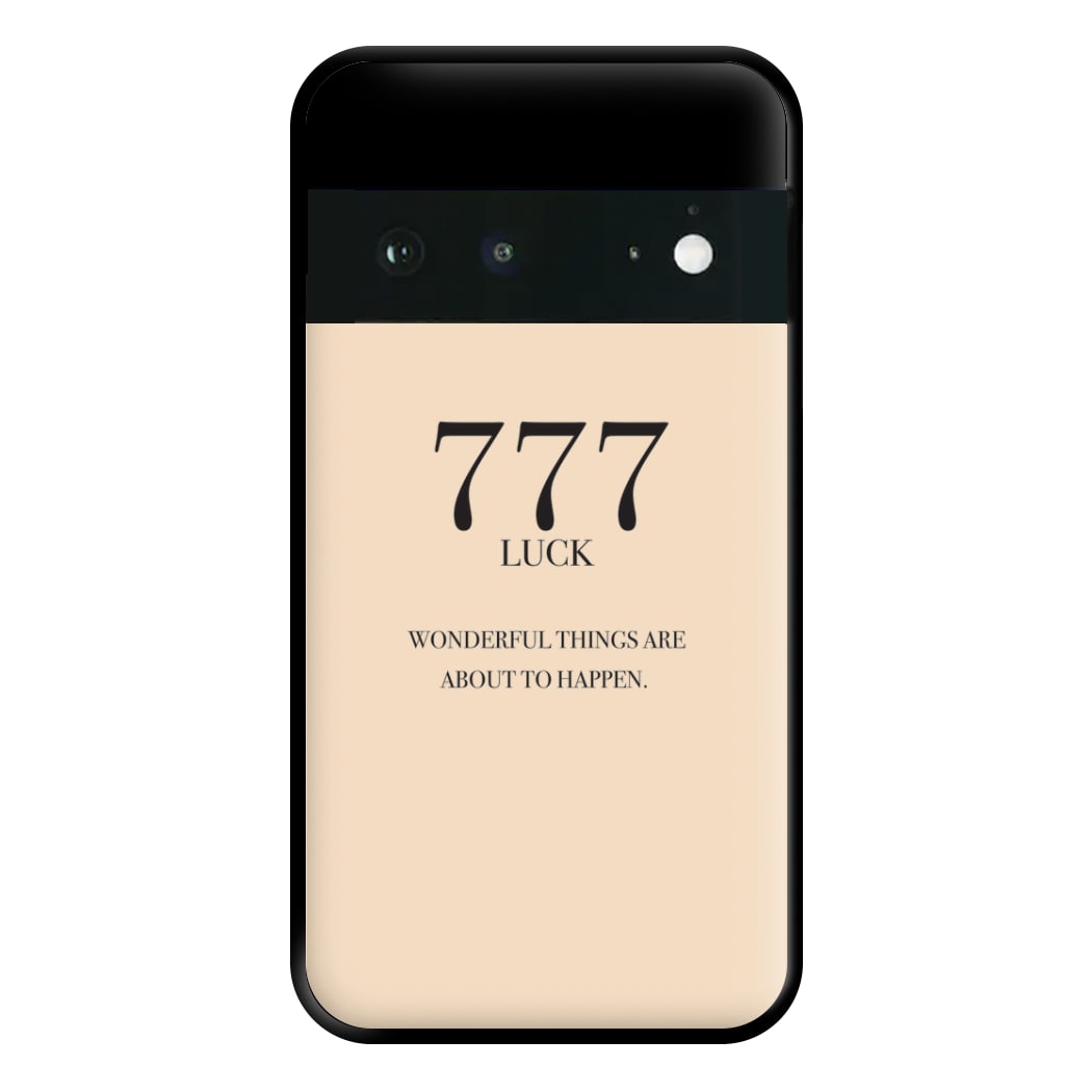 777 - Angel Numbers Phone Case for Google Pixel 6a