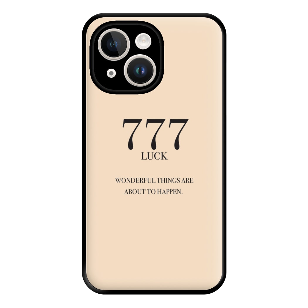 777 - Angel Numbers Phone Case for iPhone 14 Plus