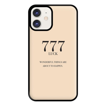 777 - Angel Numbers Phone Case for iPhone 11