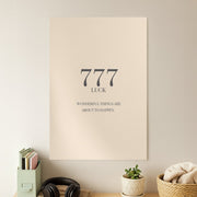 777 - Angel Numbers Poster 1