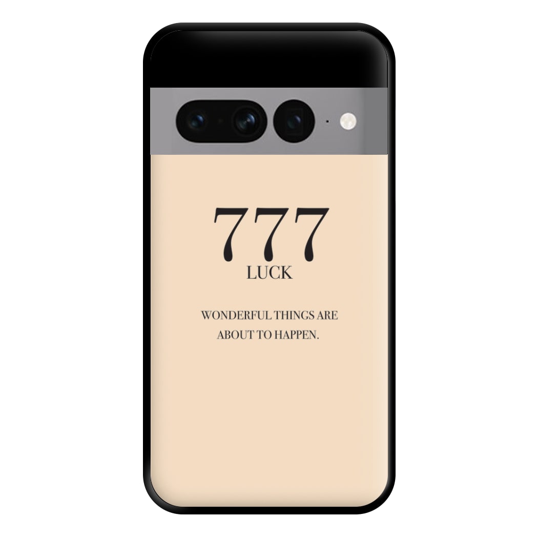 777 - Angel Numbers Phone Case for Google Pixel 7 Pro