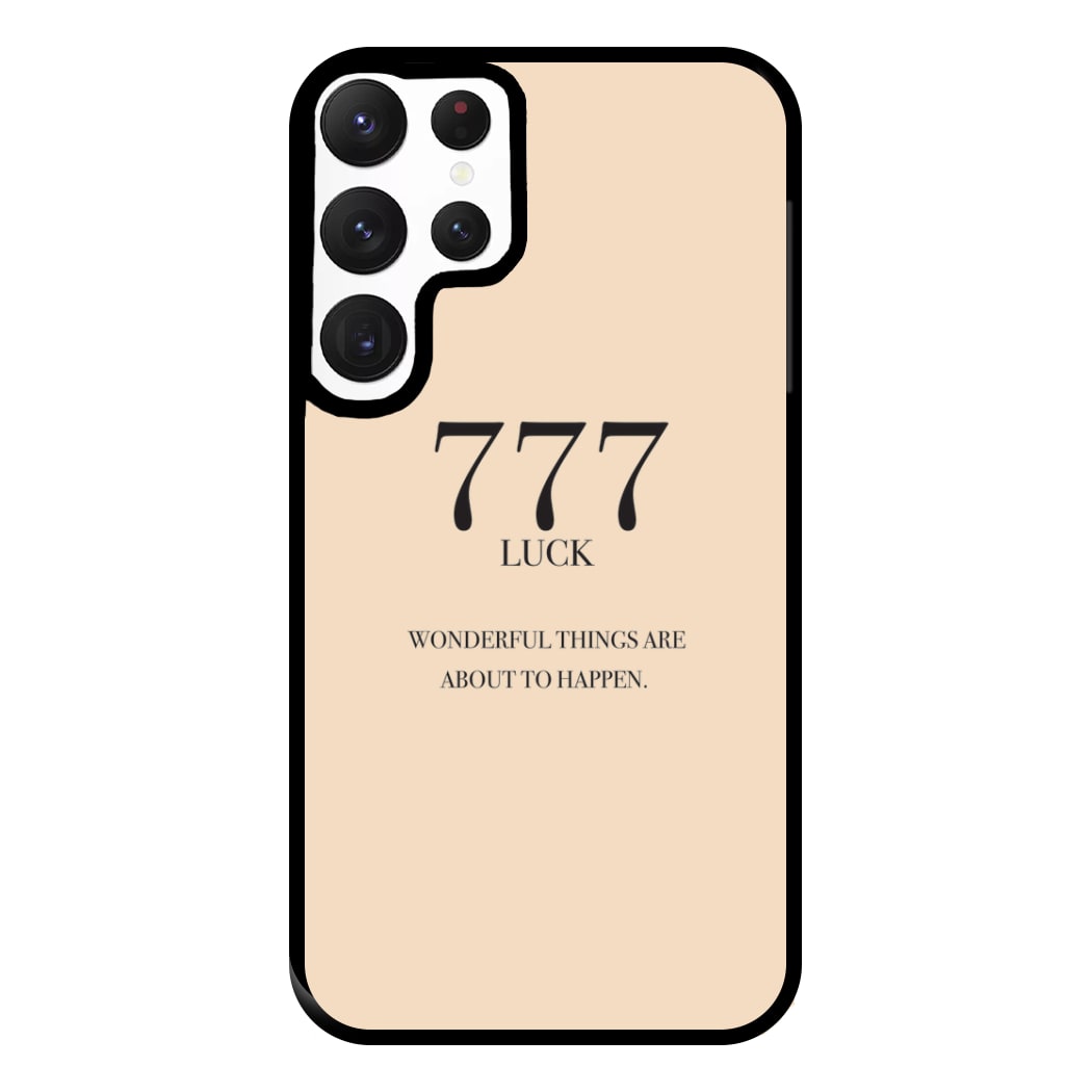 777 - Angel Numbers Phone Case for Galaxy S22 Ultra