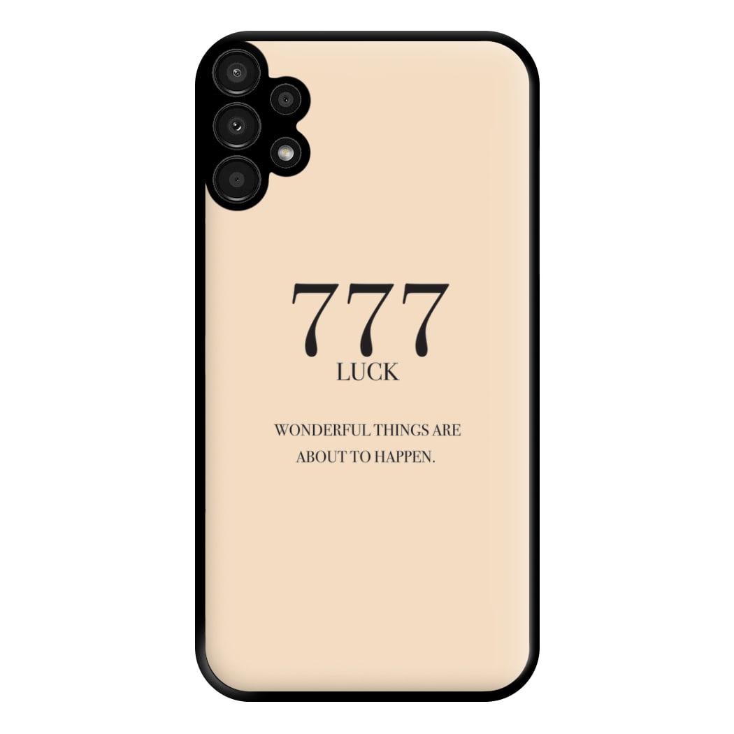 777 - Angel Numbers Phone Case for Galaxy A13