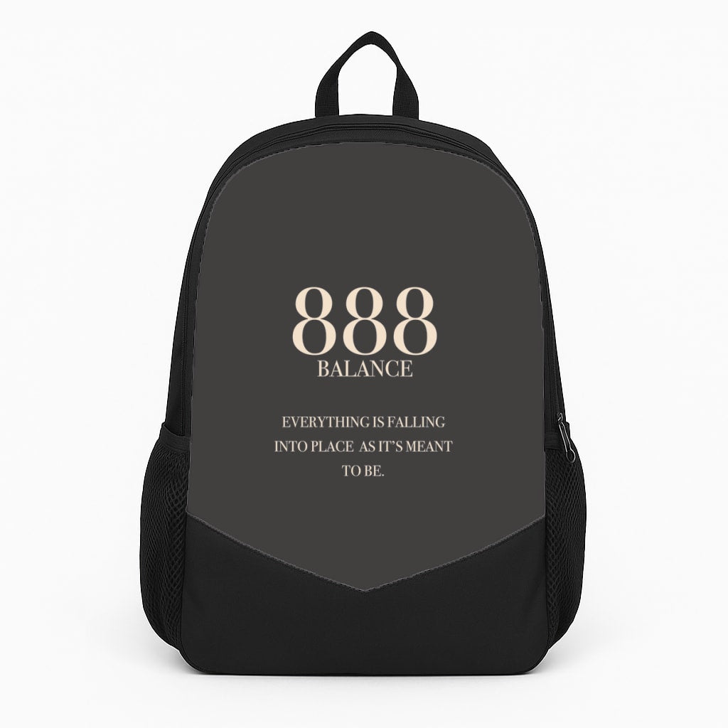 888 - Angel Numbers Large Backpack