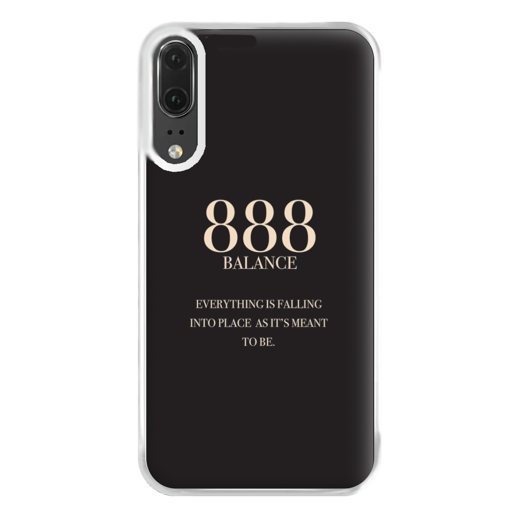 888 - Angel Numbers Phone Case for Huawei P20