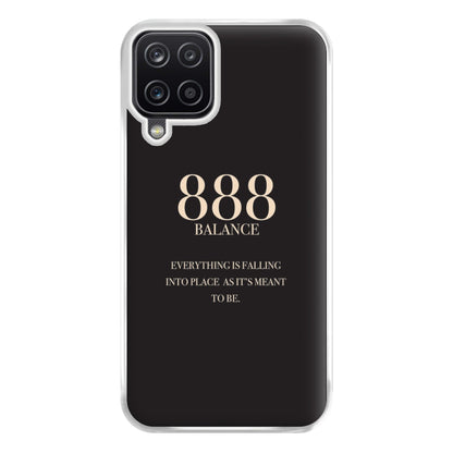 888 - Angel Numbers Phone Case for Galaxy A12