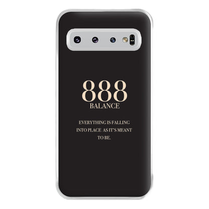 888 - Angel Numbers Phone Case for Galaxy S10 Plus