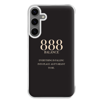 888 - Angel Numbers Phone Case for Galaxy S24FE