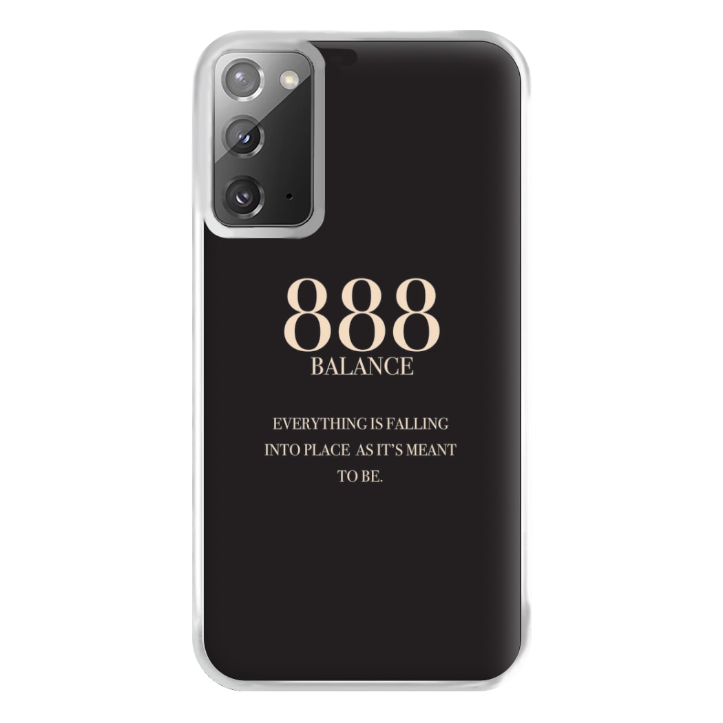 888 - Angel Numbers Phone Case for Galaxy Note 20 Ultra