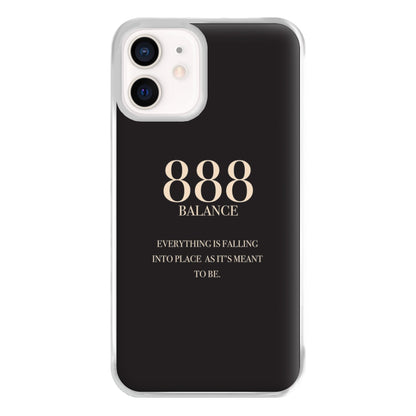 888 - Angel Numbers Phone Case for iPhone 12 Mini