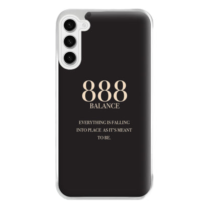 888 - Angel Numbers Phone Case for Galaxy S23FE