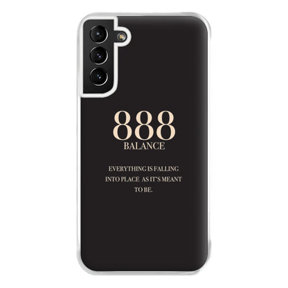 888 - Angel Numbers Phone Case for Galaxy S21 Plus