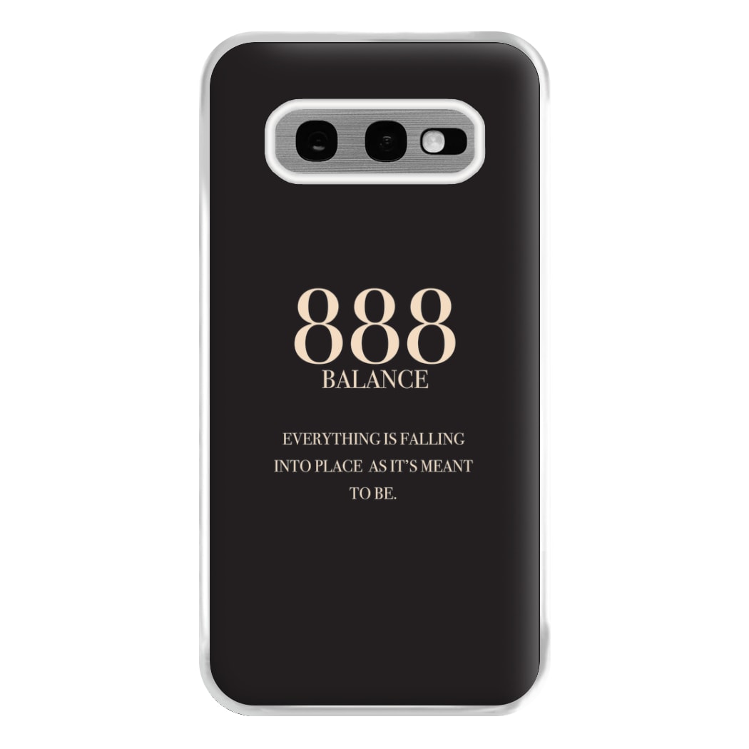 888 - Angel Numbers Phone Case for Galaxy S10e