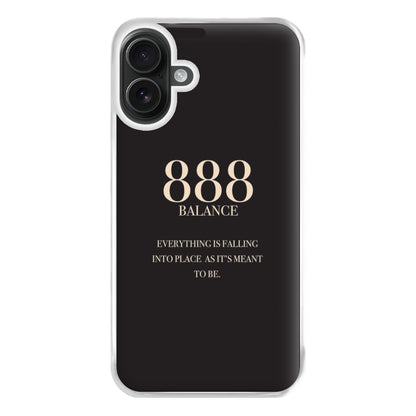 888 - Angel Numbers Phone Case for iPhone 16 Plus