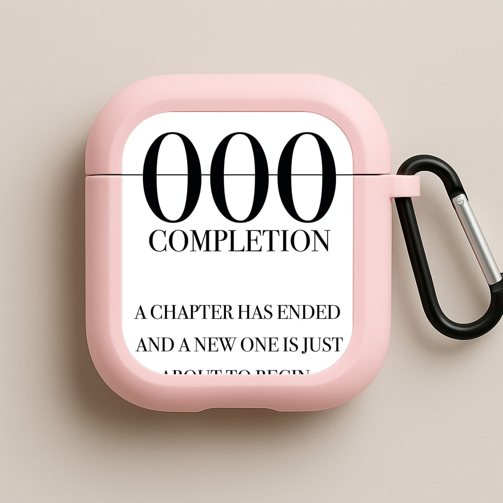 000 - Angel Numbers Pink AirPods Case