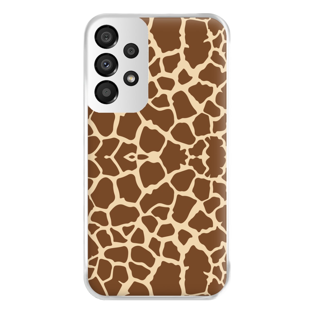 Giraffe - Animal Patterns Phone Case for Galaxy A33