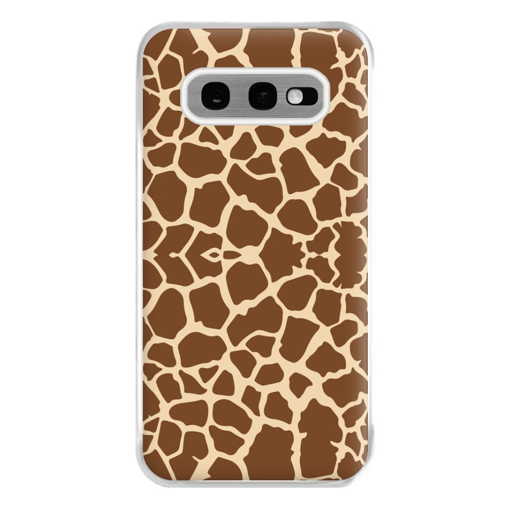 Giraffe - Animal Patterns Phone Case for Galaxy S10e